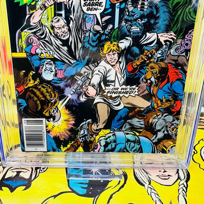 Star Wars #2  CGC 9.4 Nice White Pages 1977 Newstand Obi-Wan Kenobi