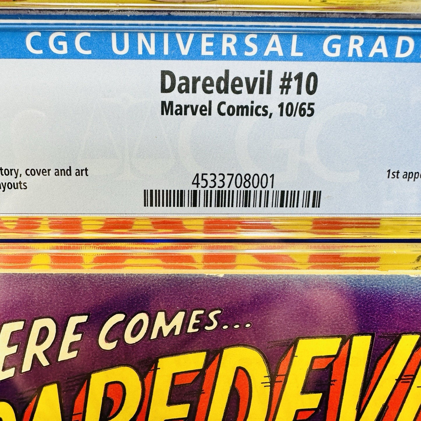 DAREDEVIL #10 CGC 7.5 1st App of the Ani-Men! Silver Age Marvel Comic 1965