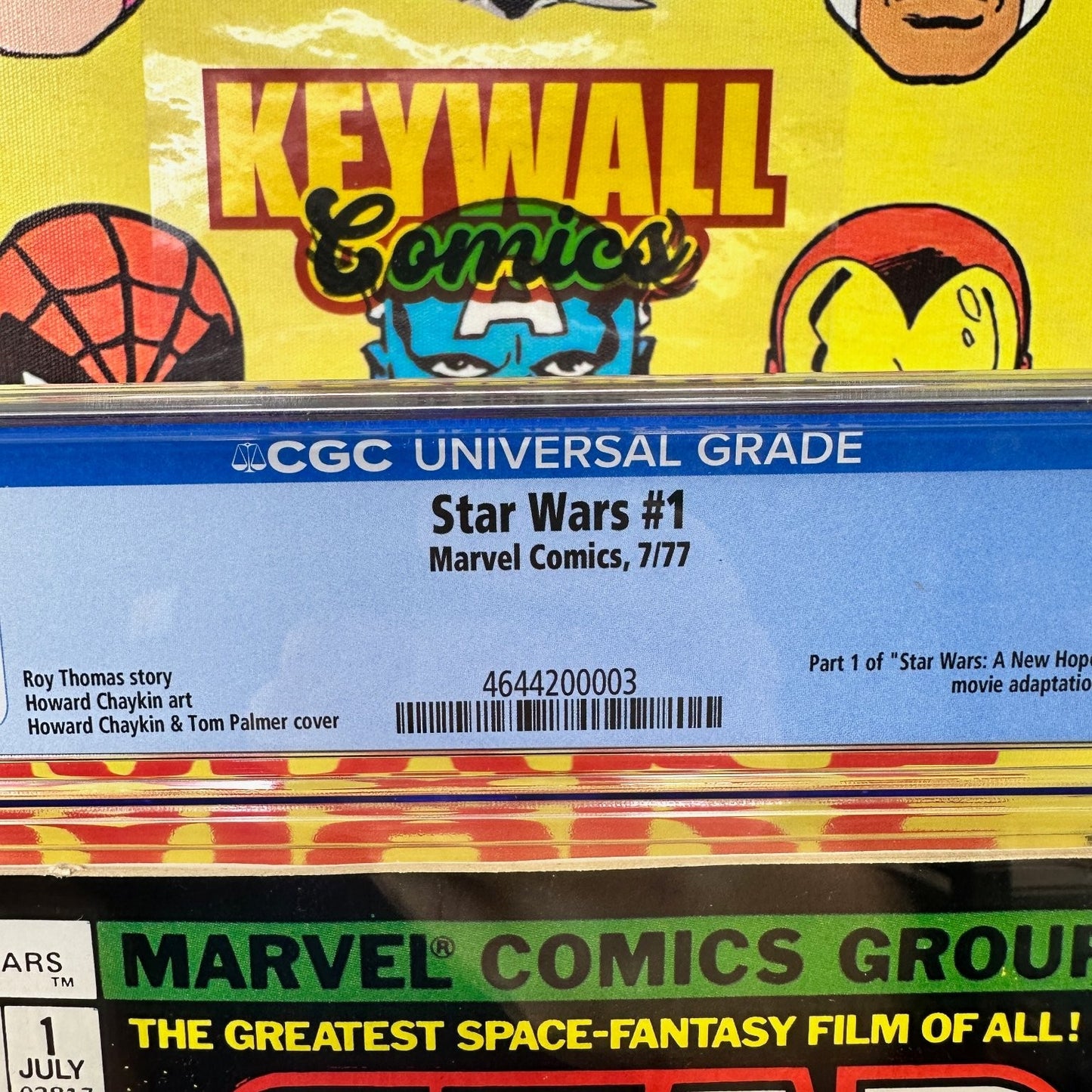 Star Wars #1 CGC 9.6 White Pages Marvel 1977 Roy Thomas Chaykin