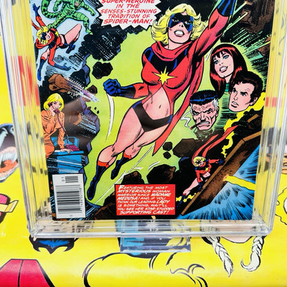 Ms. Marvel #1  CGC 9.0  1st Carol Danvers as Ms. Marvel. 1977 White Pages