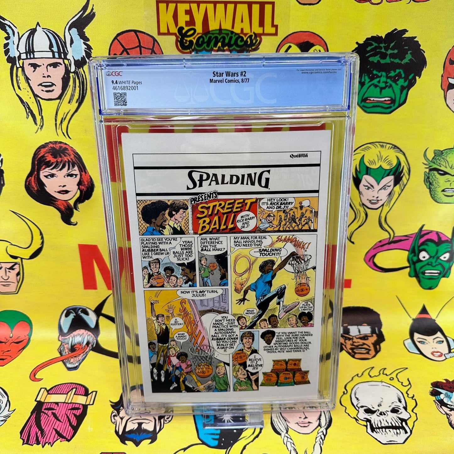 Star Wars #2 CGC 9.4 White Pages Marvel 1977 Roy Thomas Art